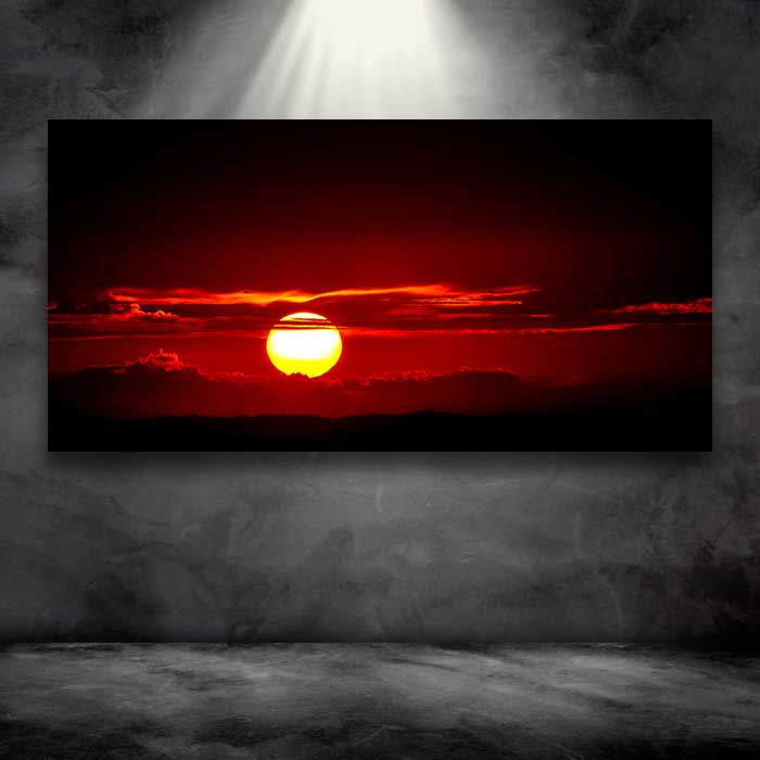 Red Sky at Sunset