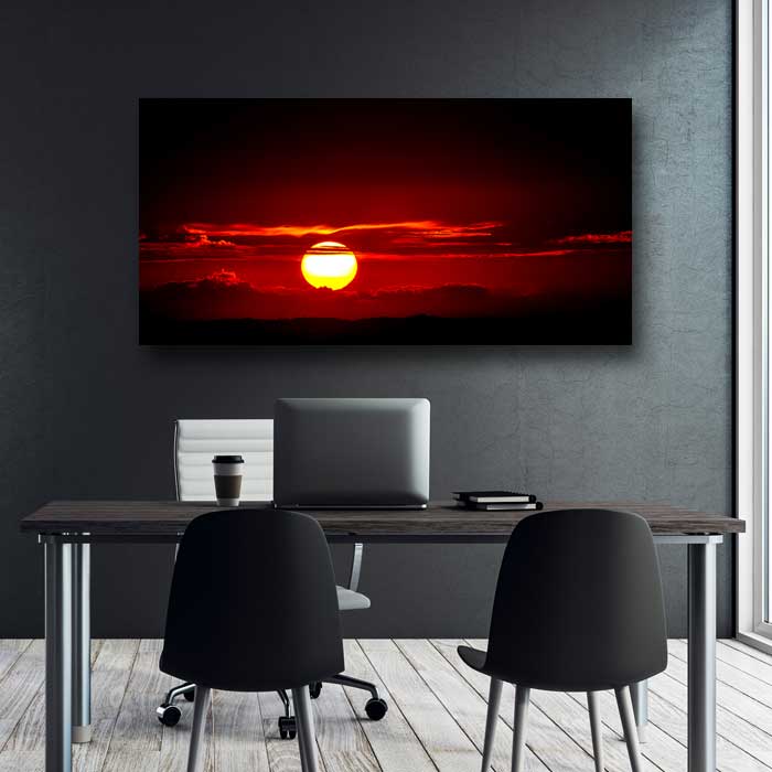 Red Sky at Sunset