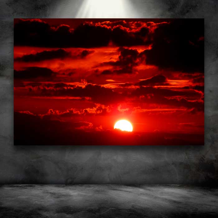 Super Red Sunset