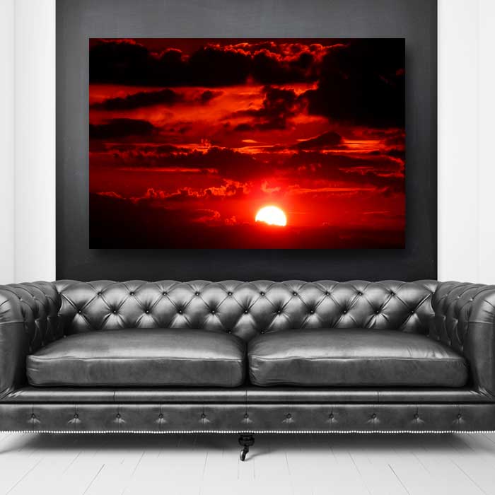 Super Red Sunset