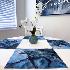 Custom Linen Placemats (Personalized Fabric Table Placemats)